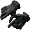 Milwaukee Leather MG7797 Women's Black Leather Motorcycle Rider Unlined Gloves w/ Cool-Tec Leather Treatement