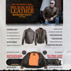 Milwaukee Leather MLM1508 Men's Distressed Brown Premium Leather Motorcycle Rider Jacket