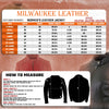 Milwaukee Leather LKL2735 Women's Black Premium Leather Scuba Style Biker Jacket w/ Mandarin Collar