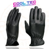 Milwaukee Leather MG7797 Women's Black Leather Motorcycle Rider Unlined Gloves w/ Cool-Tec Leather Treatement