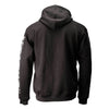 MMCC Men’s Bare Bones Riding Hoodie – Premium Cotton, Reflective Skull Sleeve, Full Zip - MPM1680