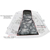 Milwaukee Leather LKM3781 Men's Black Premium Leather Motorcycle Biker Rider Vest w/ White Stitching and Paisley Liner