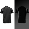 Milwaukee Motorcycle Clothing Co. Men’s Blk/Grey Mechanic Work Shirt – w / Reflective Strip, Rider‑Built MDM11608
