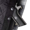 Milwaukee Leather MPM1638 Men's Black and White Checkered Flannel Motorcycle Riding Shirt