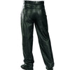 Milwaukee Leather LKM5718 Men's Classic Black Loose Fitted Motorcycle Casual Leather Biker Pants