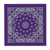 Hot Leathers BAP1002 Classic Purple Paisley Bandana