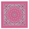 Hot Leathers BAP1007 Classic Hot Pink Paisley Bandana