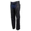 Milwaukee Leather USA MADE MLCHL5001 Women's Black Shade Premium Leather Motorcycle Chaps
