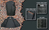 Event Leather EL5315TALL Black Motorcycle Leather Vest for Men's Tall Sizes Riding Club Adult Motorcycle Vests