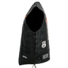 Event Leather ELM3930 Men’s Black Motorcycle Riders Leather Vest w/ 9 Patches and Adjustable Side Laces