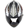 Milwaukee Helmets H520 Titanium and Red Chit-Chat Full Face Wireless Motorcycle Helmet-Stream Music-Phone Calls