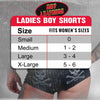 Hot Leathers PTB7251 I Feel A Sin Coming On Boy Shorts