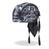 Hot Leathers HWH1072 Death Wings Headwrap