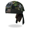 Hot Leathers HWH1094 Camo 2nd Amendment Homeland Security Skull Headwrap