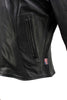 Milwaukee Leather USA MADE MLJKL5003 Women's Black Serene Clean Cut Premium Motorcycle Leather Jacket