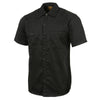 Milwaukee Leather MDM11669 Men’s Black Button-Up Heavy-Duty Work Shirt - Classic Mechanic Shirt w/ Pockets