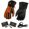 Milwaukee Leather MG7513SET Men’s Heated Winter Gloves for Motorcycle Ski Hunting/Harness Wire and i-Touch