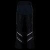 Milwaukee Leather ML1144 Men's Black Premium Leather Vented Motorcycle Rider Chaps w/ Reflective Piping