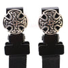 Milwaukee Leather MLA4012 Motorcycle Biker Celtic Circle Emblem Elastic Bungee Clips for Chaps or Pants (Set of 2)