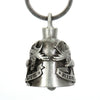 Milwaukee Leather MLB9032 'Eagle - Ride to Live' Motorcycle Good Luck Bell | Key Chain Accessory for Bikers