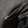 Milwaukee Leather USA MADE MLJKL5001 Women's Black Foxy Premium Motorcycle Leather Jacket with Vents