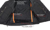 Milwaukee Leather Men's MLM3515 Black Premium Collarless Club Style Motorcycle Vest w/ Cool-Tec Leather Treatment