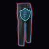 Milwaukee Leather MLM5502 Men's Black Premium Leather Motorcycle Rider Chaps w/ Cool-Tec Leather Treatment