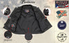 Milwaukee Leather USA MADE MLVSM5004 Men's Black Chaos Premium Dual Closure Motorcycle Leather Vest