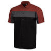 MMCC Men's Pit Stop Classic Mechanic Button Up Shirt - Dual Chest Pockets - Microfiber Panel - Rider Ready - MMC16009