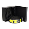 Milwaukee Leather MP7112 Men's We The People Black Leather Belt w/ Interchangeable Buckle - 1.5 inches Wide