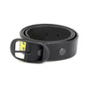 Milwaukee Leather MP7112 Men's We The People Black Leather Belt w/ Interchangeable Buckle - 1.5 inches Wide