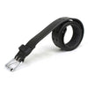 Milwaukee Leather MP7121 Men's Double Prong - Black Genuine Leather Belt w/ Interchangeable Buckle - 1.5 inches Wide