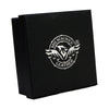 Milwaukee Leather MP7123 Men's Cross Hatch & 5 Cent Buffalo-Black Leather Belt w/ Interchangeable Buckle-1.5 In Wide