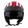 Milwaukee Helmets MPH9701DOT Maverick 3/4 Open Face Stars and Stripes Motorcycle Biker DOT Helmet