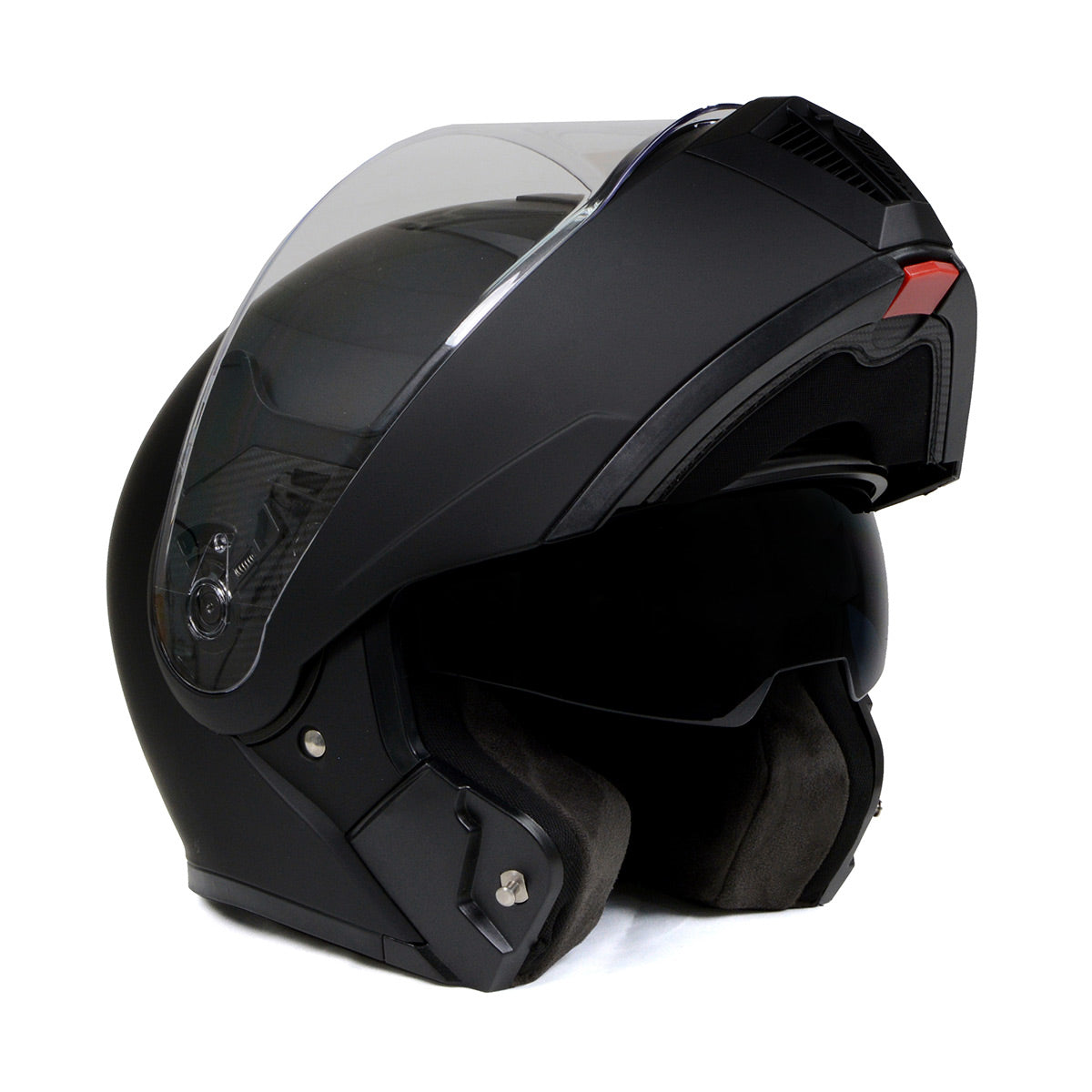 Milwaukee Helmets MPH9812DOT Flat Black Menace Advanced Motorcycle