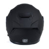 Milwaukee Helmets Breeze Flat Black Advanced Motorcycle Modular Helmet w/ Drop Down Visor DOT Approved MPH9814DOT