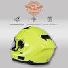 Milwaukee Helmets MPH9819DOT Breeze Green Advanced Motorcycle Modular Helmet Biker w/ Drop Down Visor