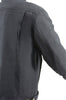 Milwaukee Leather MPM1623 Men's Black CE Armored Long Sleeve Biker Shirt Jacket Reinforced w/ Aramid Fibers