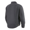 Milwaukee Leather MPM1623 Men's Black CE Armored Long Sleeve Biker Shirt Jacket Reinforced w/ Aramid Fibers
