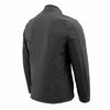Nexgen Heat MPM1762SET Men’s Grey Soft Shell Heated Jacket - Standup Collar - for Winter Cold Weather Riding Outdoors