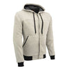 Milwaukee Leather Men's Streetguard Silver CE Armored Riding Hoodie, Shoulder and Elbow Armor - MPM1788