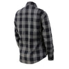 Nexgen Heat Women's NXL2601SET Bonnie Black/Grey Heated Flannel Shirt -for Winter Cold Weather Riding Outdoor Activities