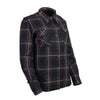 NexGen Heat Women’s NXL2602SET Bonnie Black/Grey Heated Flannel Sleeve Shirt for Outdoor Activities