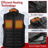 Nexgen Heat Women's NXL4301SET Puffer Black Heated Winter Vest - for Winter Cold Weather Riding Outdoors