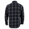 NexGen Heat Men's NXM1602SET Riffraff Black/Grey/Red Heated Flannel Sleeve Shirt for Outdoor Activities
