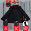 Nexgen Heat Men's NXM3301SET Puffer Black Heated Winter Vest - for Outdoor Cold Weather Activities
