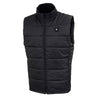 Nexgen Heat Men's NXM3301SET Puffer Black Heated Winter Vest - for Outdoor Winter Cold Weather Activities