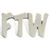 Milwaukee Leather MLP9214 FTW Pin For Jackets, Vest, Hats and Clothing