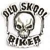 Milwaukee Leather MLP9217 Old Skool Pin For Jackets, Vest, Hats and Clothing