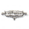 Milwaukee Leather MLP9233 Lady Rider Eagle Pin For Jackets, Vest, Hats and Clothing